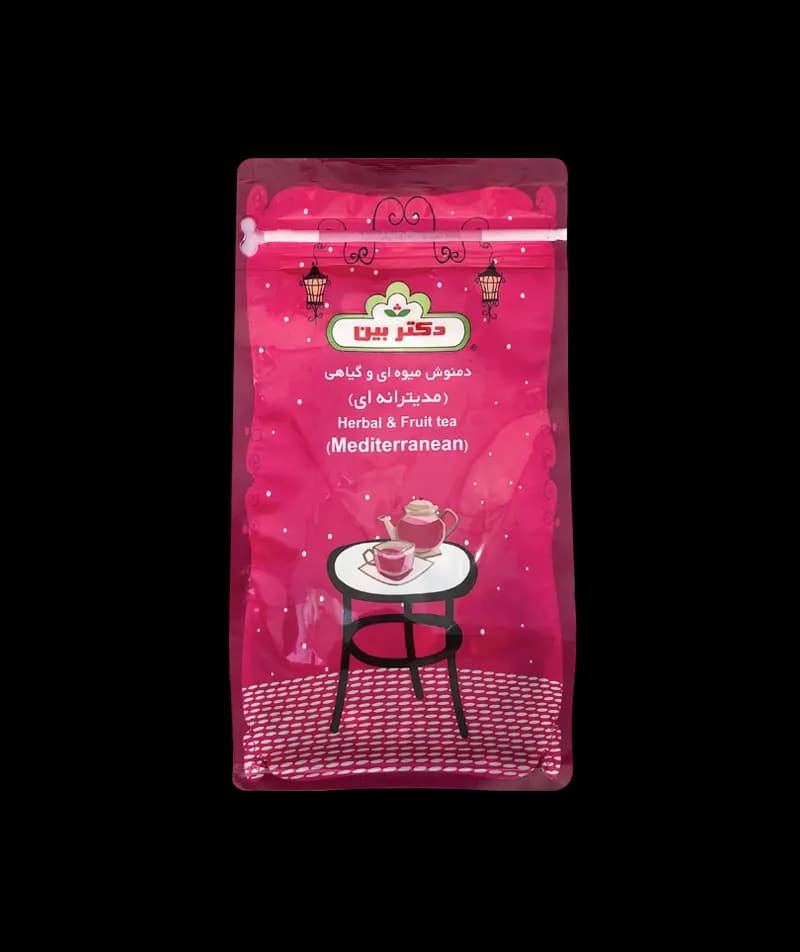 دمنوش میوه ای و گیاهی -مدیترانه ای دکتر بین 150 گرمی