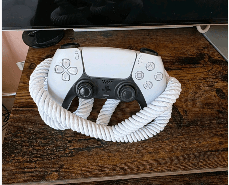 پایه نگهدارنده دسته بازی Xbox,PS4,PS5 طرح طناب — تصویر ۵