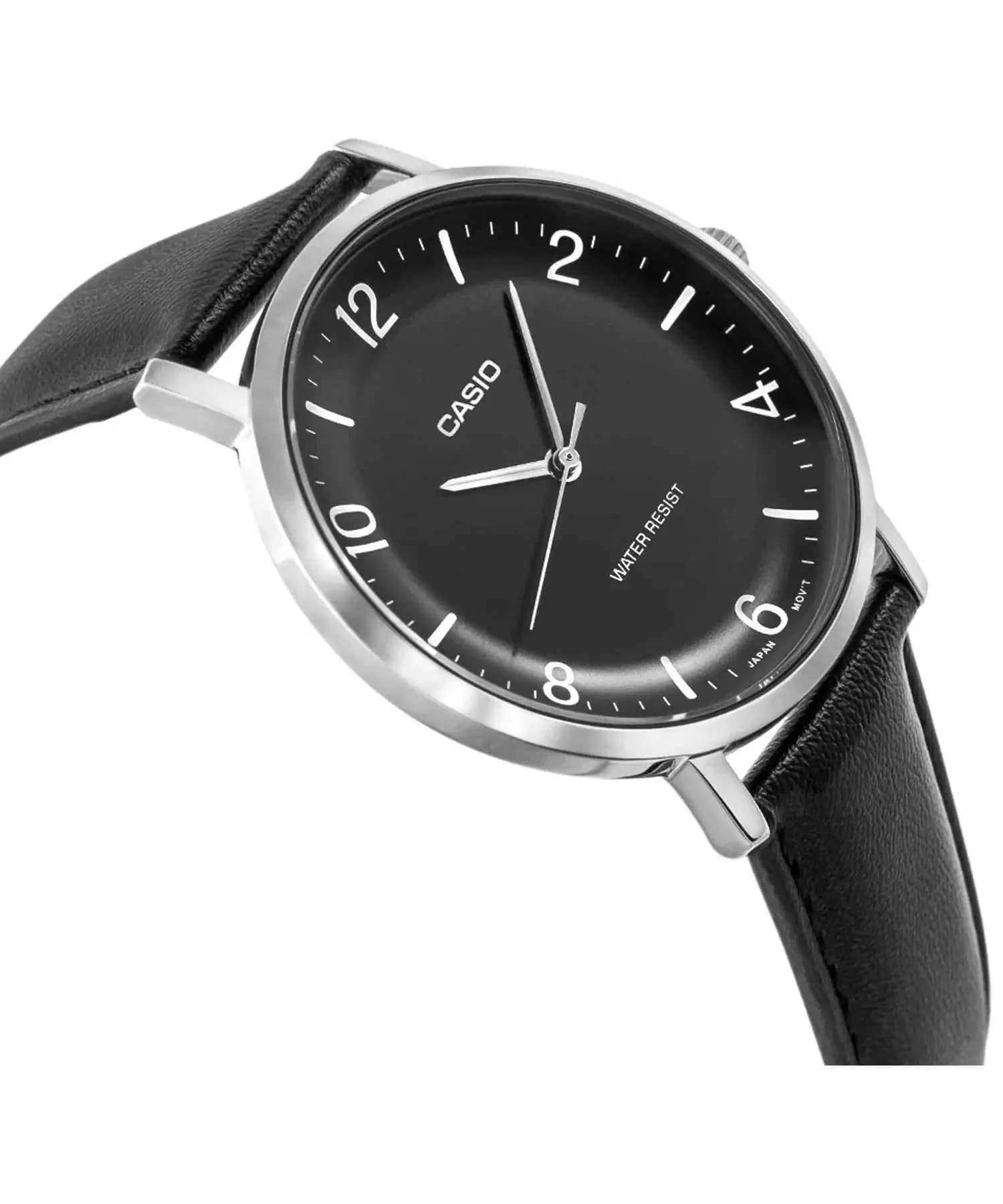 ساعت کاسیو اورجینال CASIO MTP-VT03L-1BDF + ضمانت پزیترون — تصویر ۴