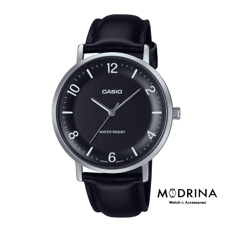 ساعت کاسیو اورجینال CASIO MTP-VT03L-1BDF + ضمانت پزیترون