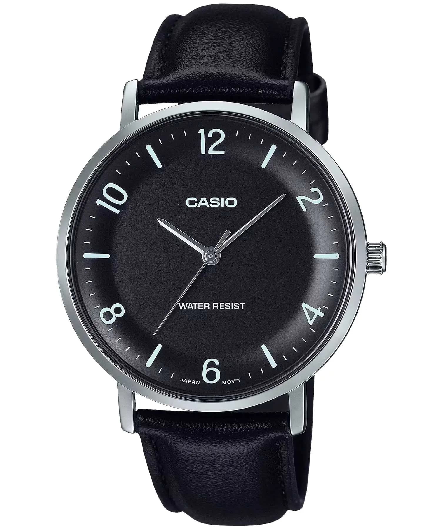 ساعت کاسیو اورجینال CASIO MTP-VT03L-1BDF + ضمانت پزیترون — تصویر ۳
