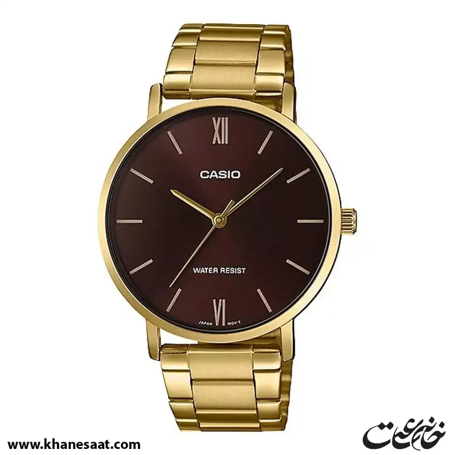 ساعت مچی مردانه کاسیو اصل مدل MTP-VT01G-5B — تصویر ۹