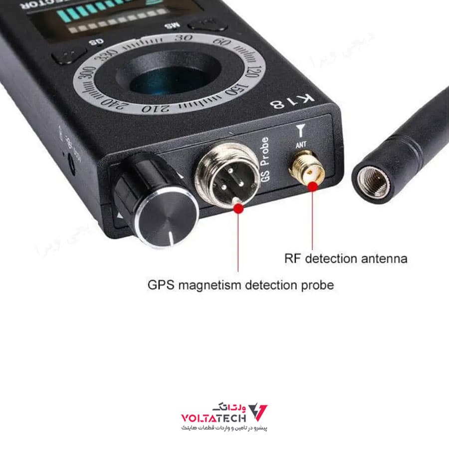 شنودیاب جی پی اس یاب سیگنال یاب و لنز یاب k18 — تصویر ۲
