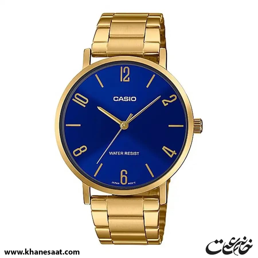 ساعت مچی مردانه کاسیو اصل مدل MTP-VT01G-2B2 — تصویر ۲