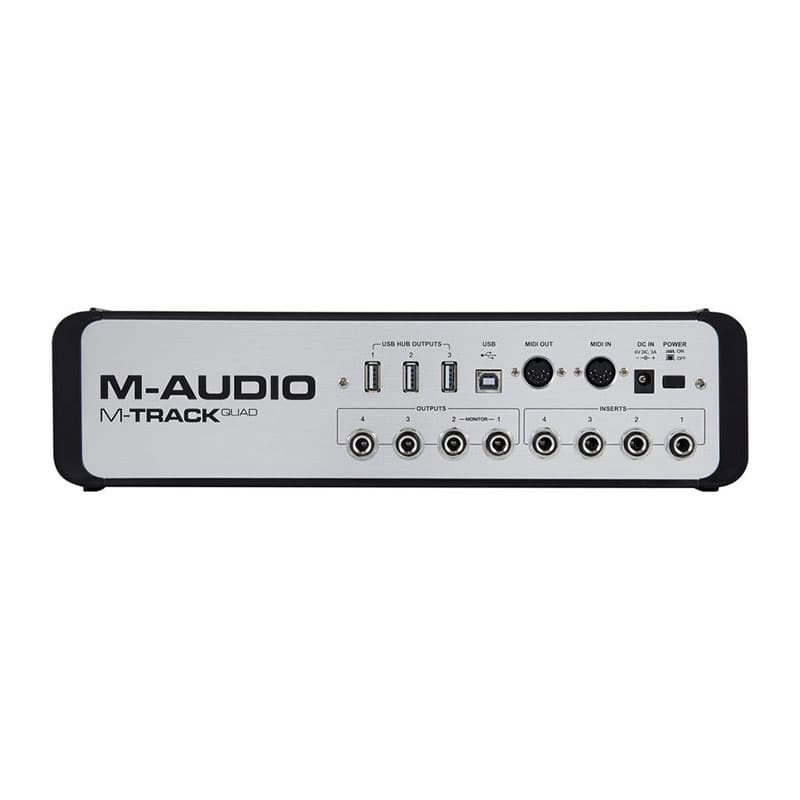 کارت صدا M-Audio M-Track Quad — تصویر ۳