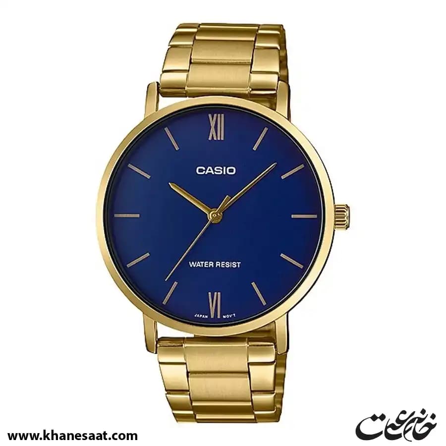 ساعت مچی مردانه کاسیو اصل مدل MTP-VT01G-2B — تصویر ۷