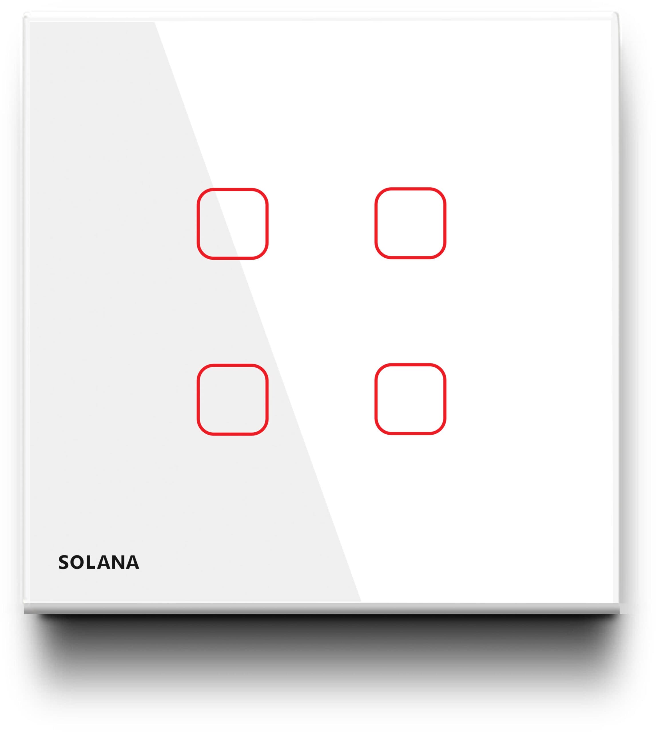 کلید لمسی چهار پل WIFI دار SOLANA — تصویر ۲