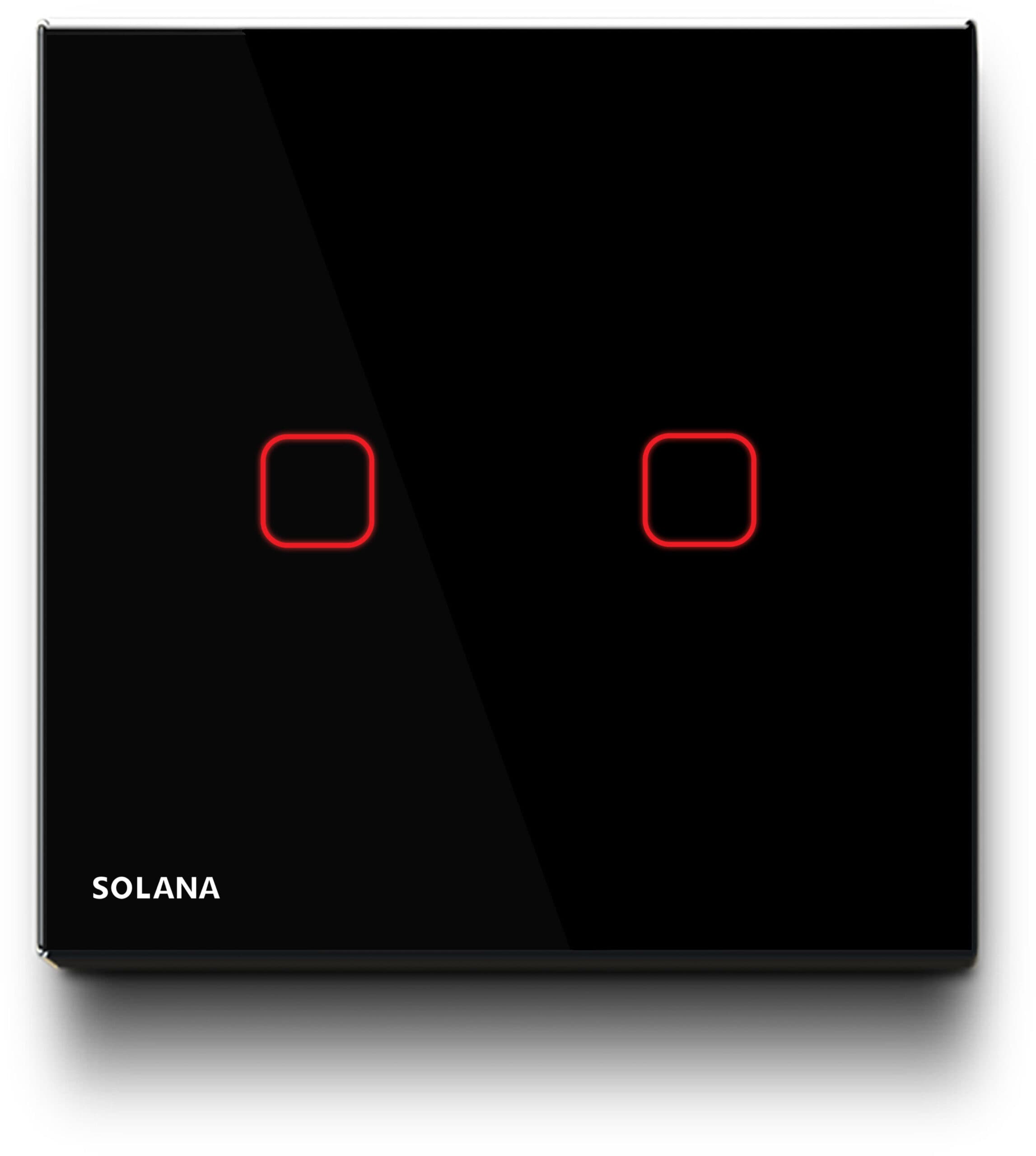 کلید لمسی دو پل WIFI دار SOLANA