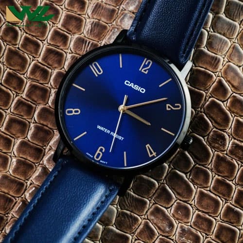 ساعت مچی مردانه کاسیو اصل مدل MTP-VT01BL-2BUDF — تصویر ۵
