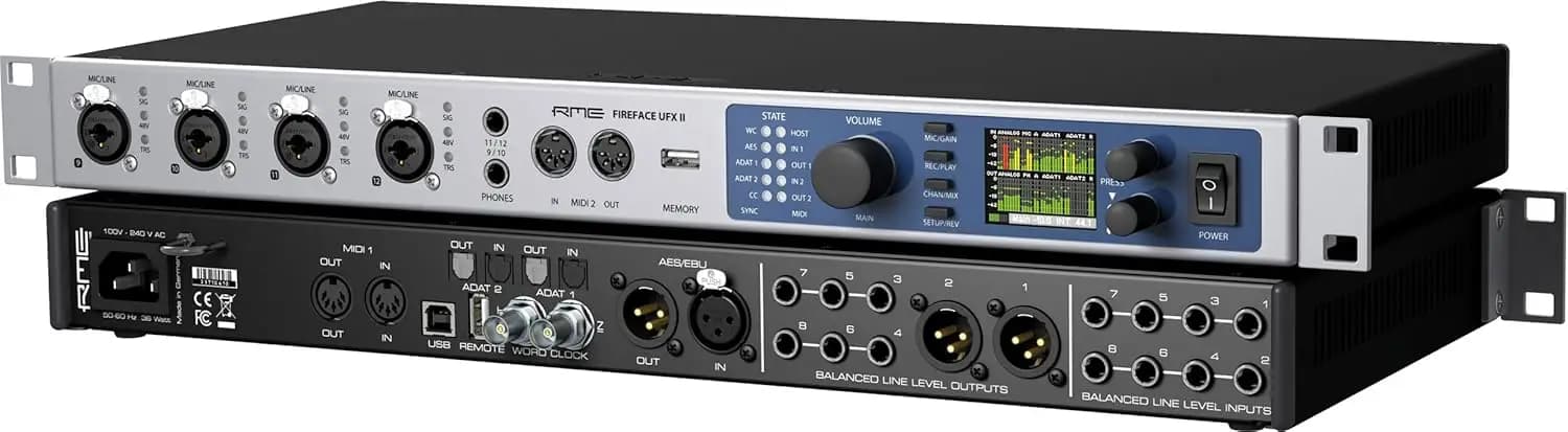کارت صدا RME Fireface UFX II — تصویر ۹