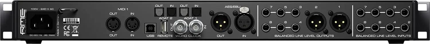 کارت صدا RME Fireface UFX II — تصویر ۷