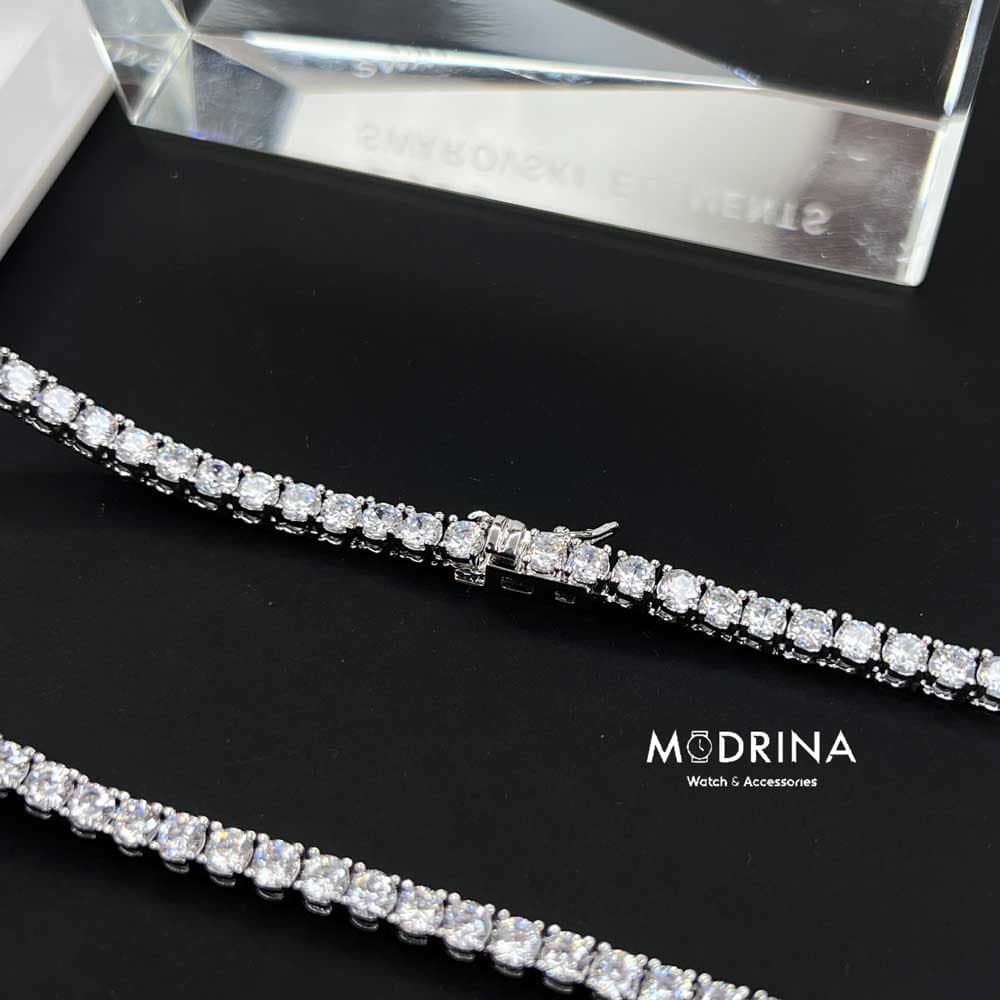 گردنبند تنیسی کریستال سواروسکی Swarovski — تصویر ۲
