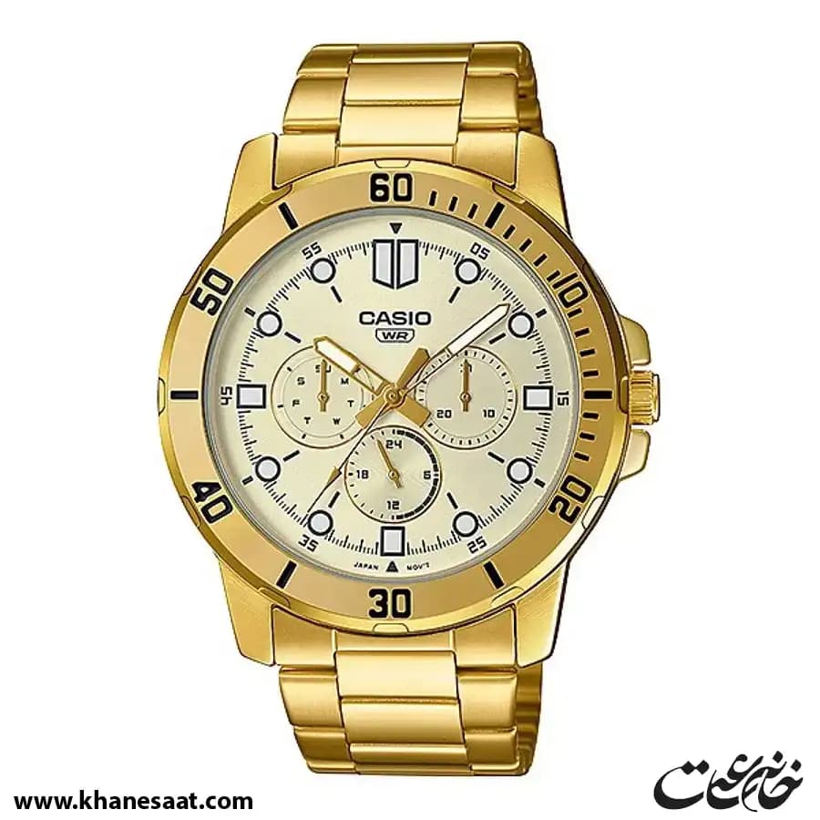 ساعت مچی مردانه کاسیو اصل مدل MTP-VD300G-9E — تصویر ۲