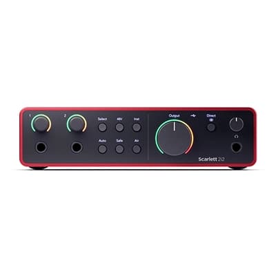 کارت صدا Focusrite Scarlett 2i2 4th Gen — تصویر ۵