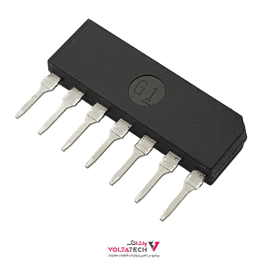 آی سی TA8002AS SIP-7 برند TOSHIBA — تصویر ۲