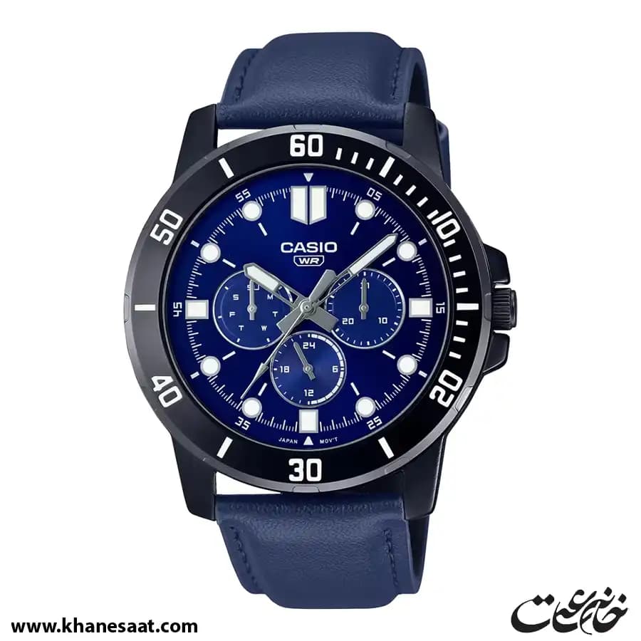 ساعت مچی مردانه کاسیو اصل مدل MTP-VD300BL-2EUDF — تصویر ۸