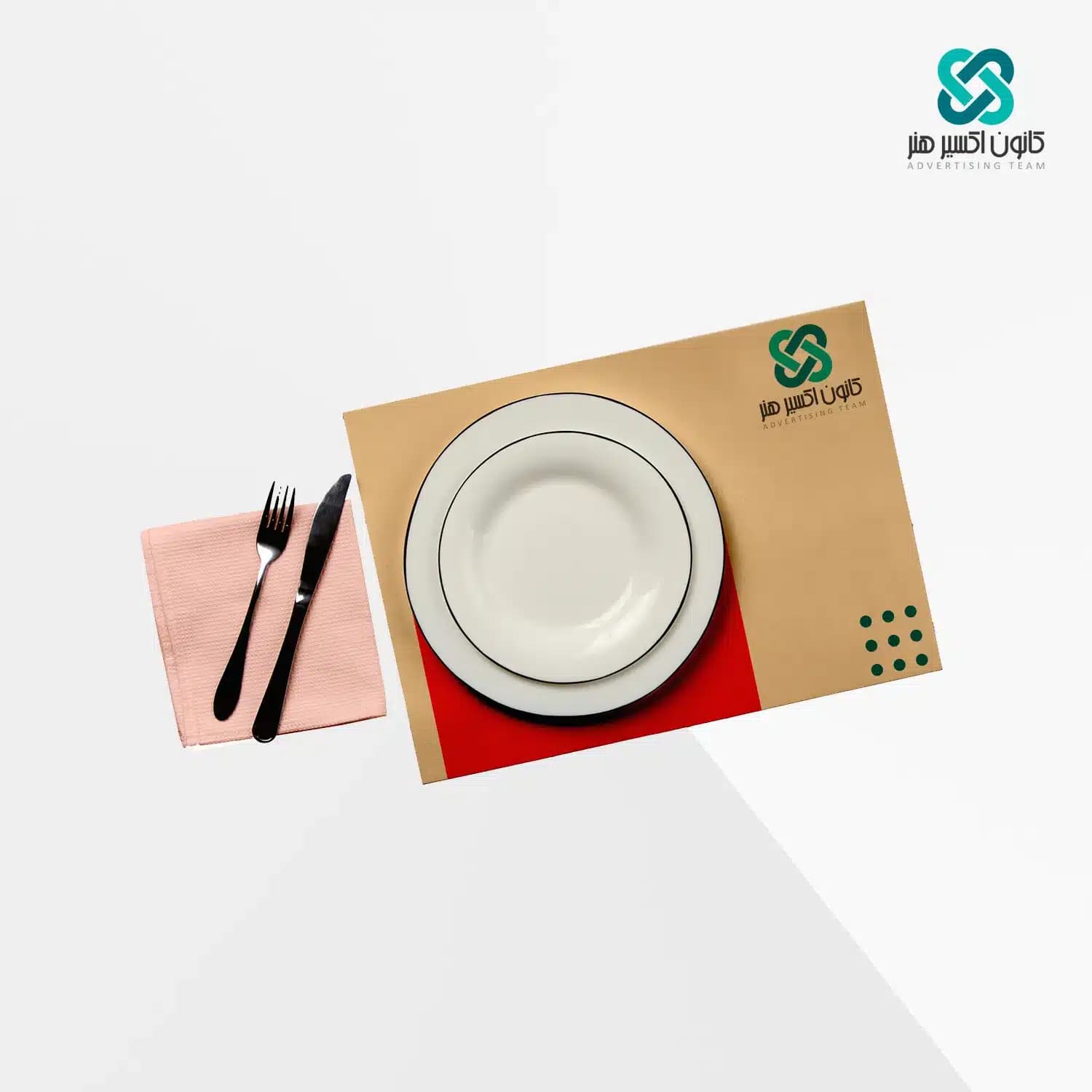 زیر سینی کرافت 80 گرم چهار رنگ