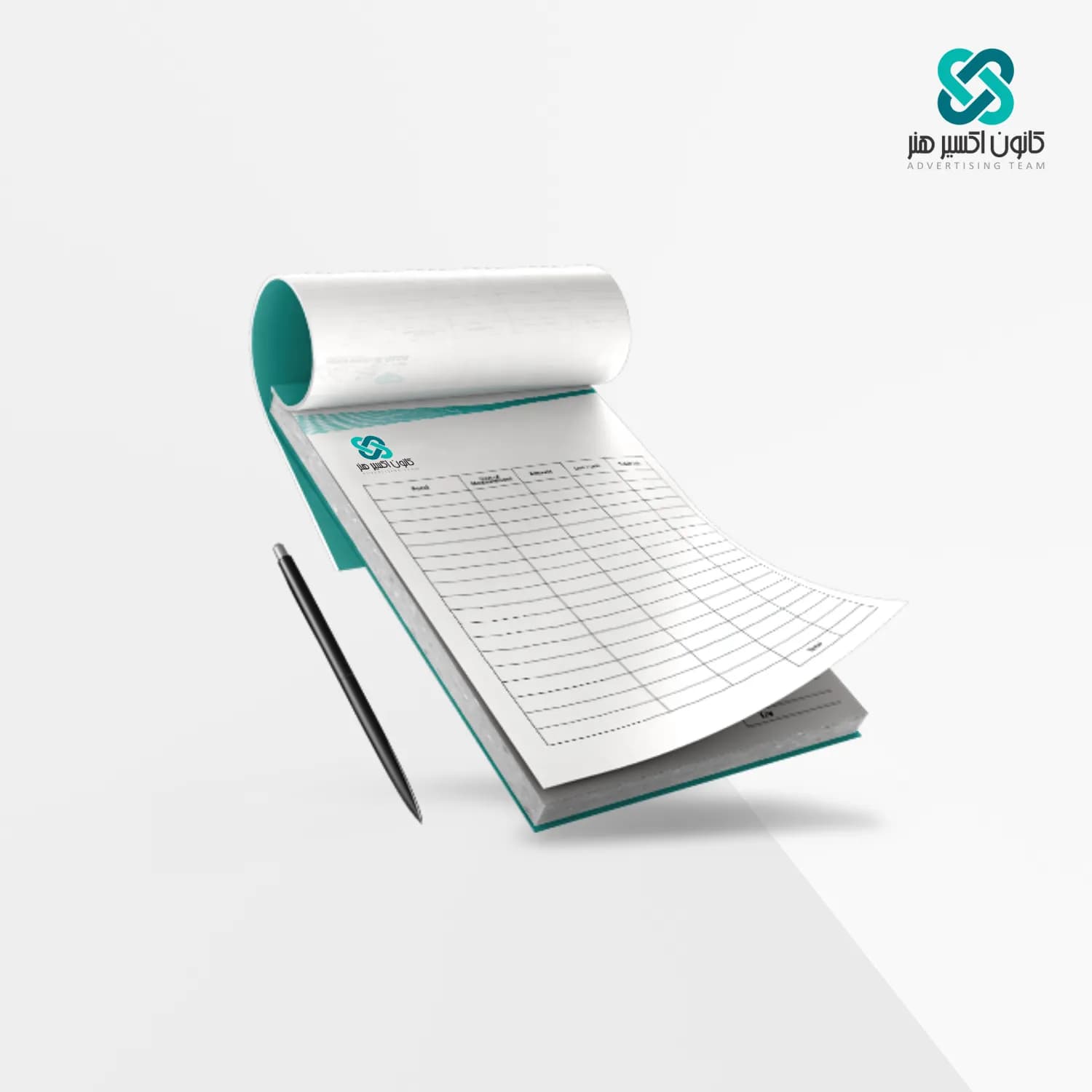 چاپ فاکتور تک برگی تحریر 80 گرم A4
