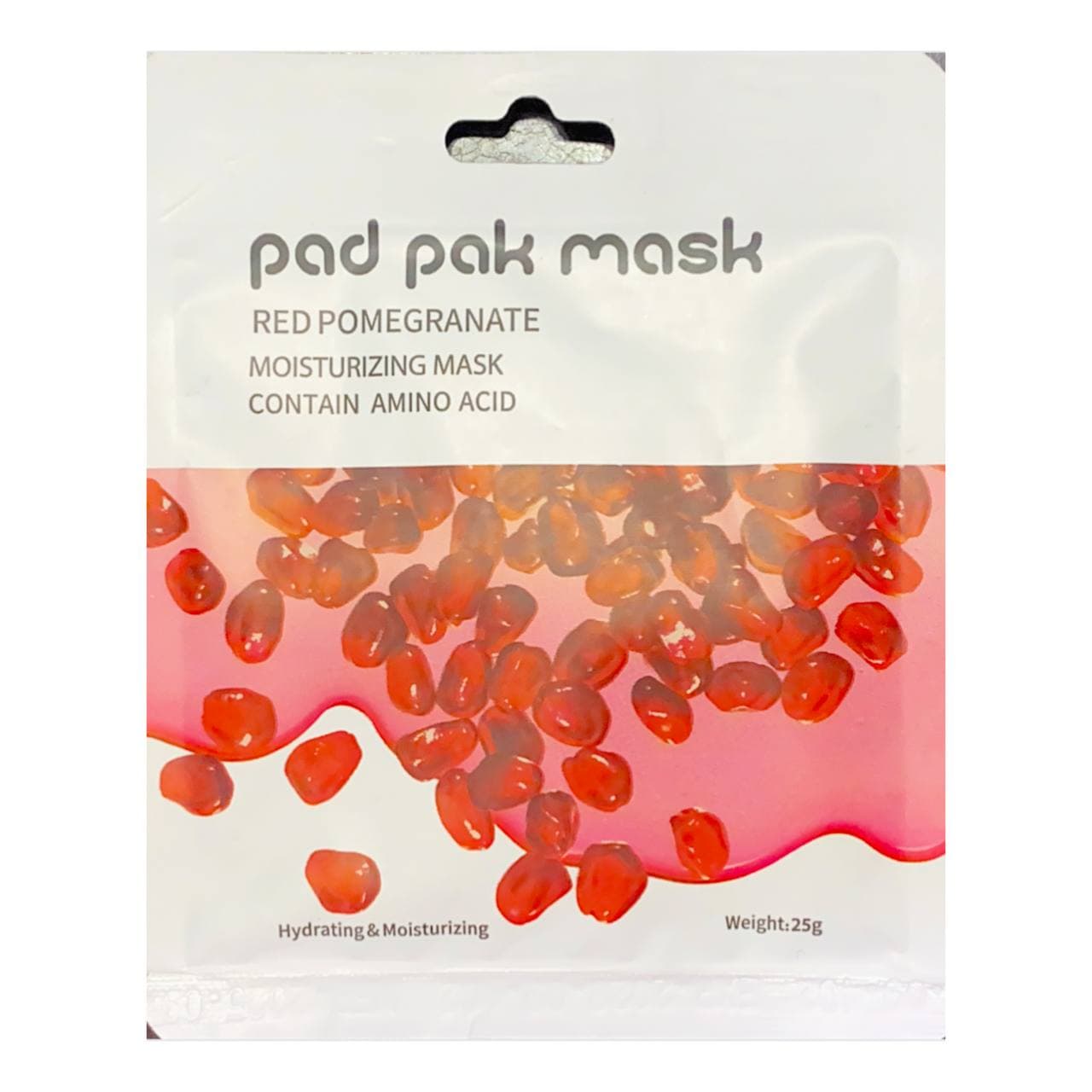 ماسک صورت ورقه‌ای انار پد پاک pad pak