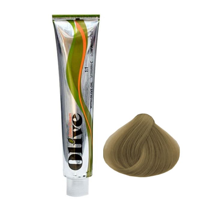 رنگ مو الیو شماره 9.2 سری خاکستری رنگ بلوند خاکستری بسیار روشن Olive