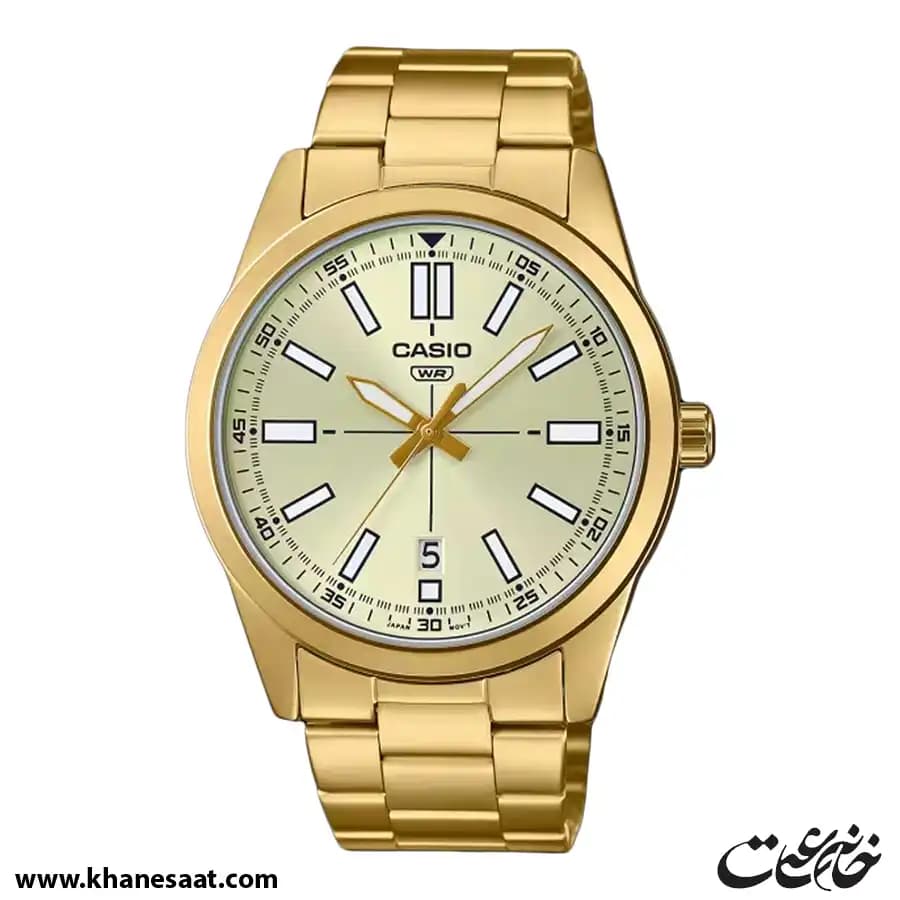 ساعت مچی مردانه کاسیو اصل مدل MTP-VD02G-9EUDF — تصویر ۱۰