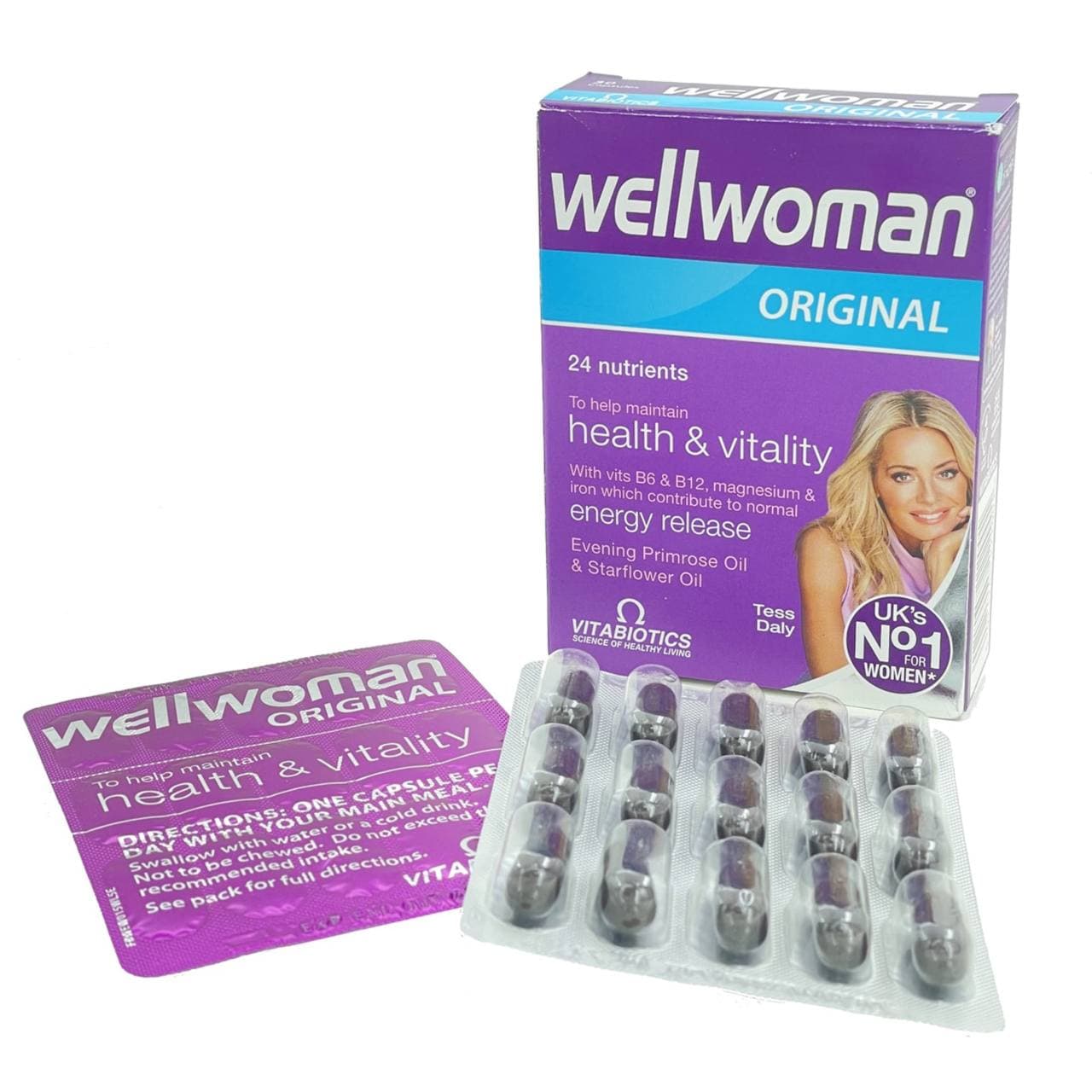 قرص مولتی ویتامین خانم ها ول وومن ویتابیوتیکس Wellwoman Original — تصویر ۴