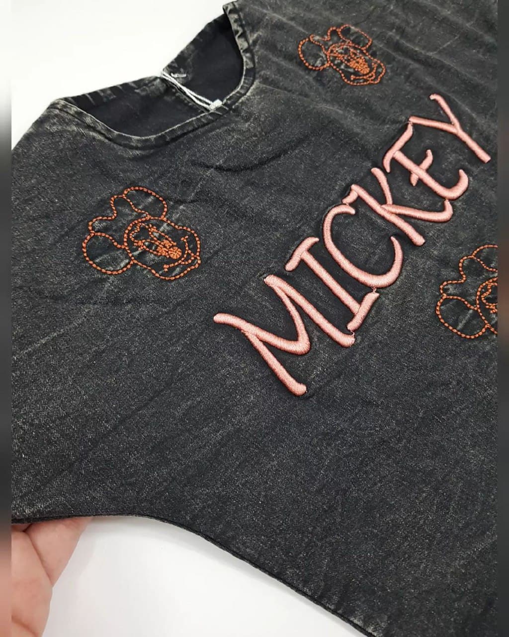 کراپ شلوار لی MICKEY — تصویر ۵