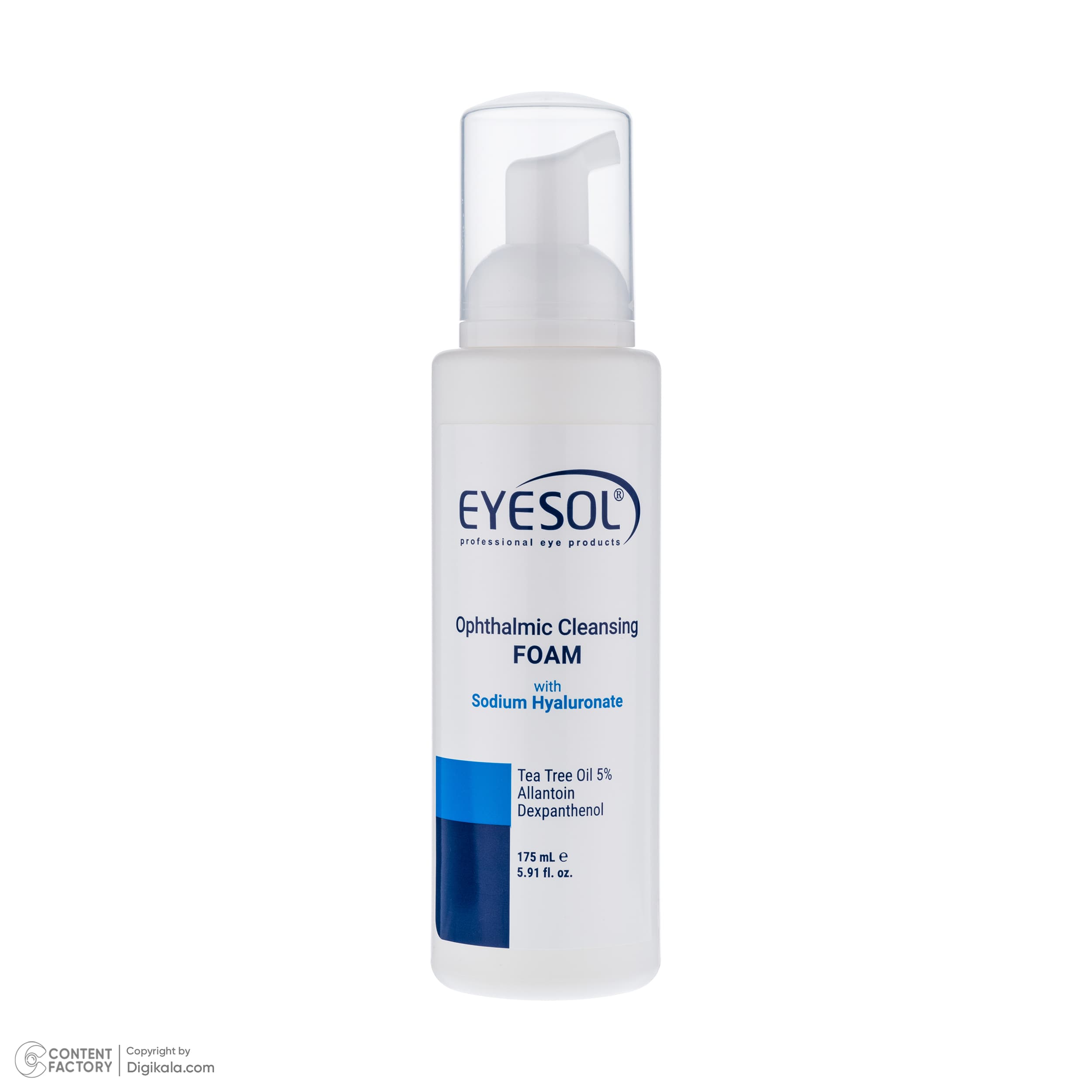 فوم شستوشوی پلک و مژه آیسول EYESOL مدل Tea Tree Oil — تصویر ۳