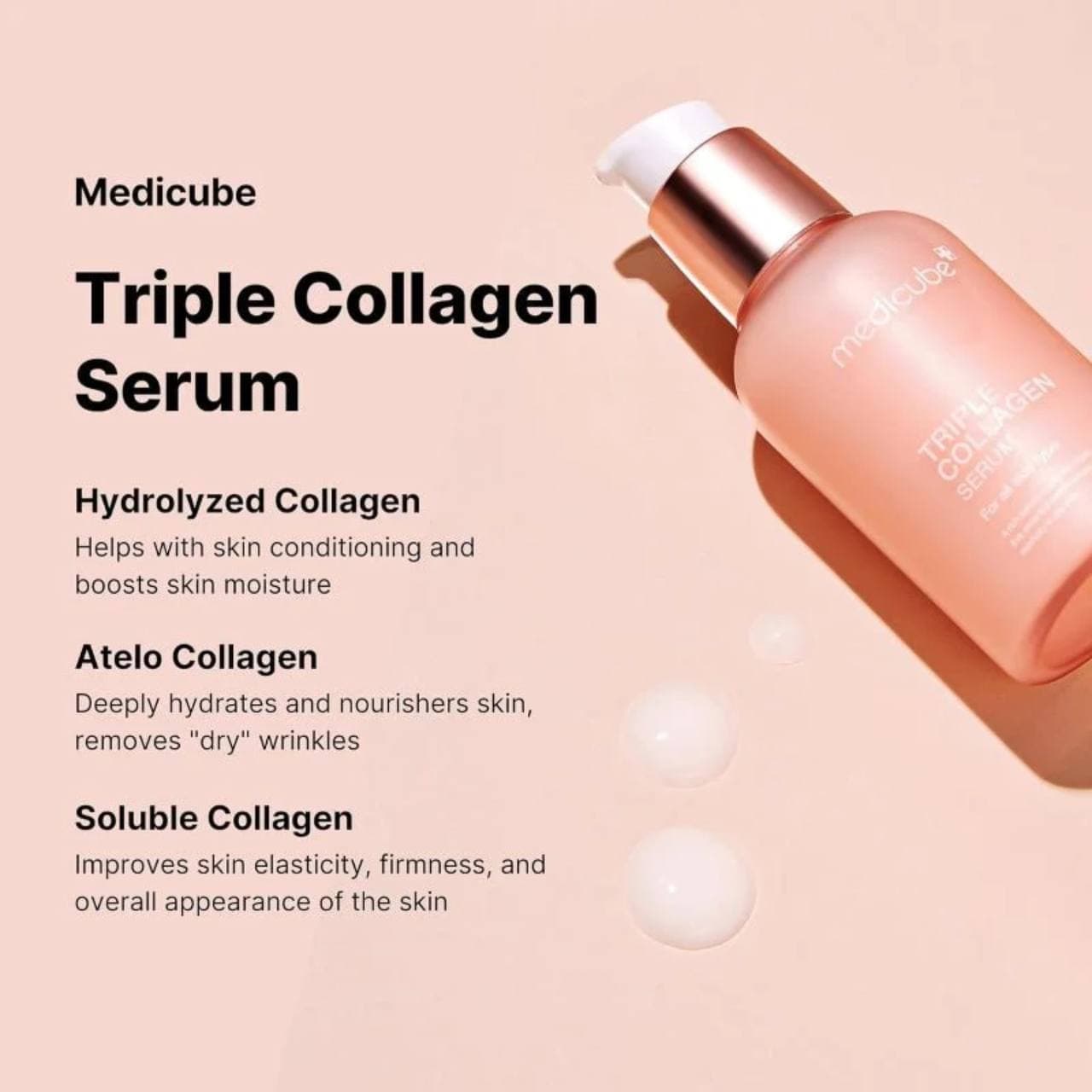 سرم جوانساز مدی کیوب medicube مدل Triple Collagen — تصویر ۴