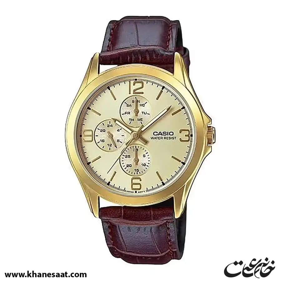 ساعت مچی مردانه کاسیو اصل مدل MTP-V301GL-9A — تصویر ۲