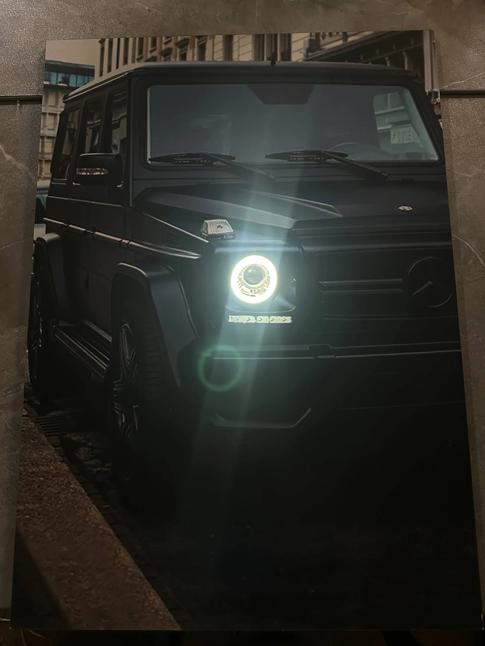 فتو نئون ماشین benz g class