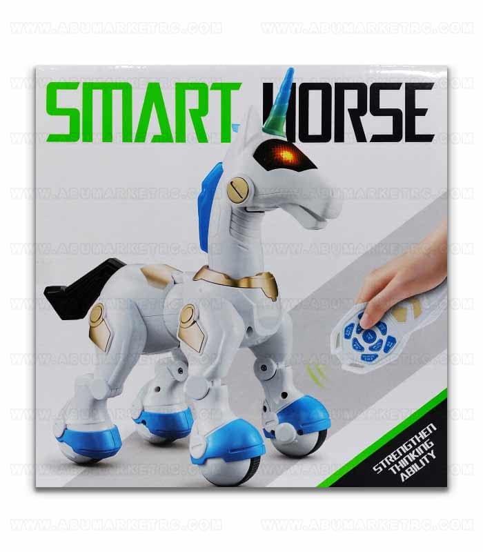ربات اسب تک شاخ هوشمند کنترلی شارژی سخنگوی موزیکال حرکتی(تکی به زیرقیمت عمده) — تصویر ۳