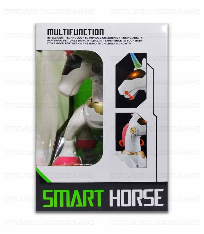 ربات اسب تک شاخ هوشمند کنترلی شارژی سخنگوی موزیکال حرکتی(تکی به زیرقیمت عمده) — تصویر ۶