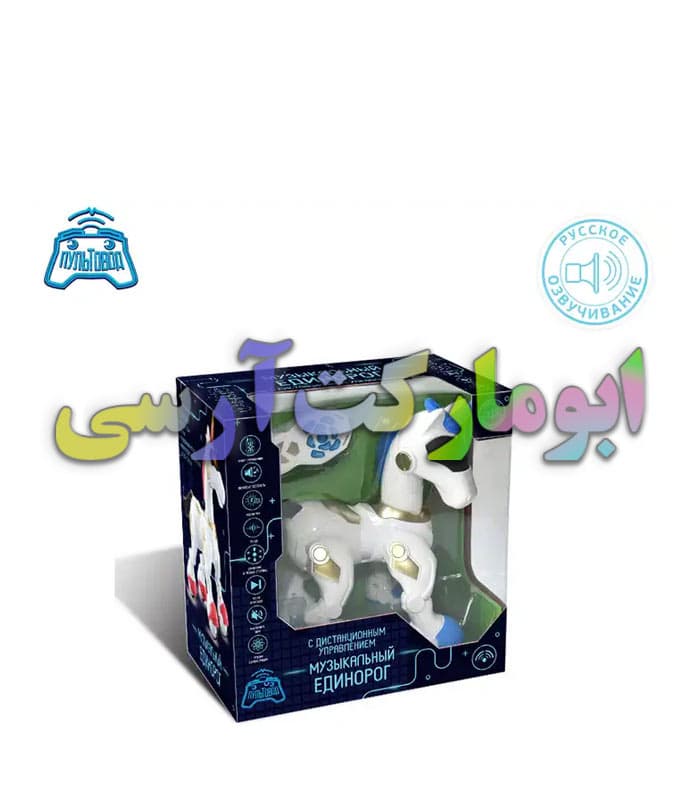 ربات اسب تک شاخ هوشمند کنترلی شارژی سخنگوی موزیکال حرکتی(تکی به زیرقیمت عمده) — تصویر ۸