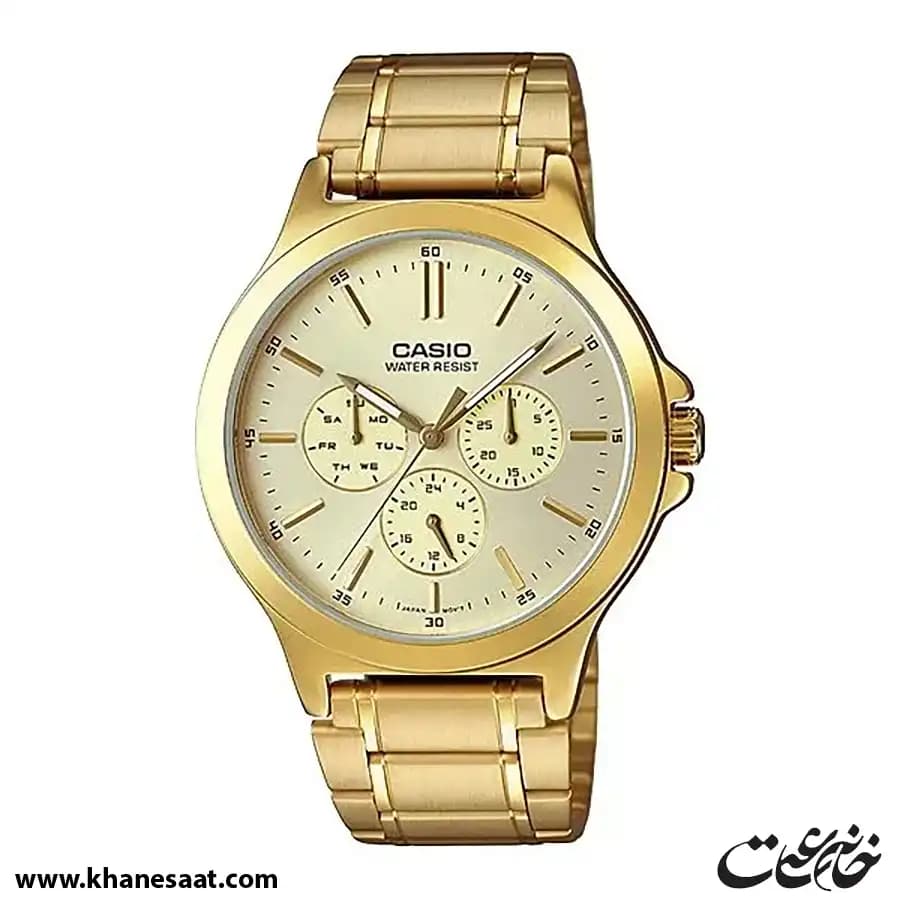 ساعت مچی مردانه کاسیو اصل مدل MTP-V300G-9A — تصویر ۷