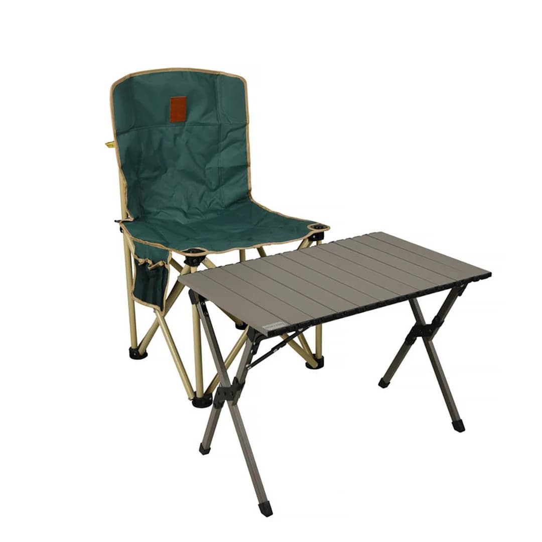 میز کمپینگ آلومینیومی Titu مدل OUTDOOR Mini – سبک، مقاوم و کم‌حجم با گارانتی — تصویر ۵