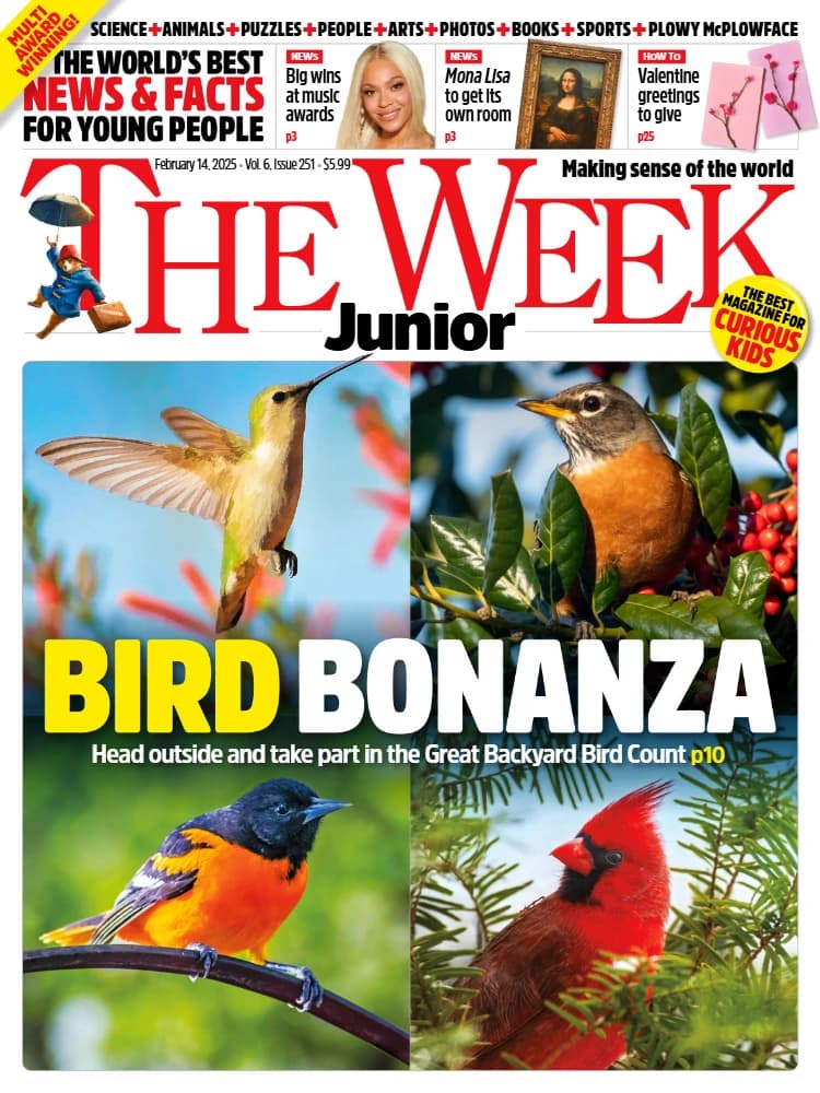 کتاب The Week Junior USA 02.14.2025 (مجله ویک جونیور آمریکا ۱۴ فوریه ۲۰۲۵) نسخه انگلیسی PDF