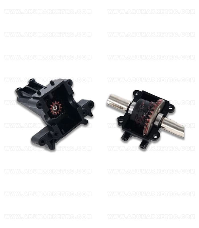 قطعات فلزی فابریک پوسته دیفرانسیل جلو ماشین wltoys 12428-MT260-MT210 — تصویر ۳