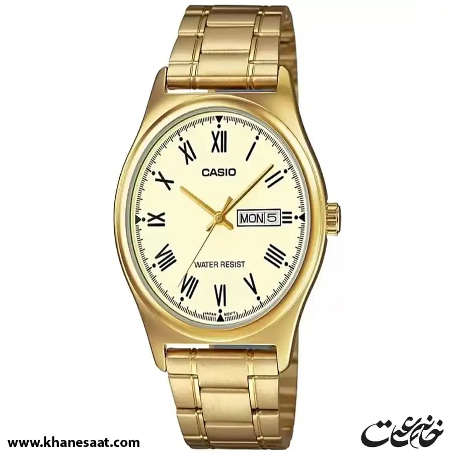 ساعت مچی مردانه کاسیو اصل مدل MTP-V006G-9BUDF — تصویر ۴