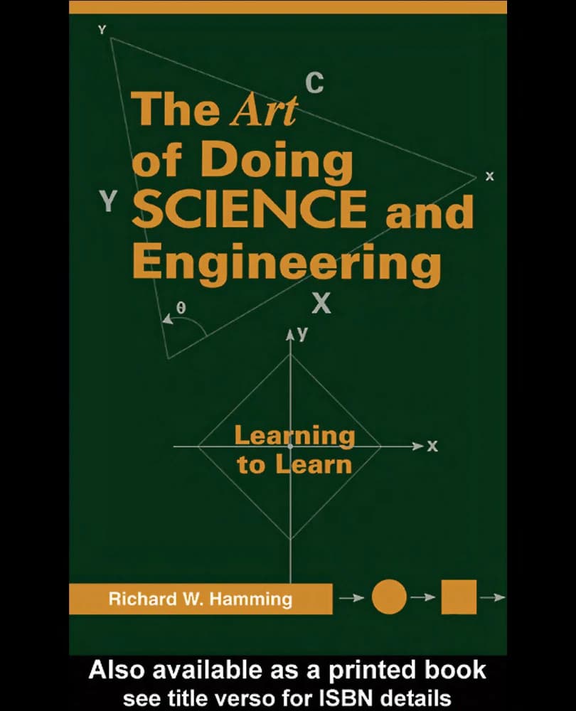 کتاب The Art of Doing Science and Engineering (هنر انجام علم و مهندسی) نسخه انگلیسی PDF | Richard Hamming