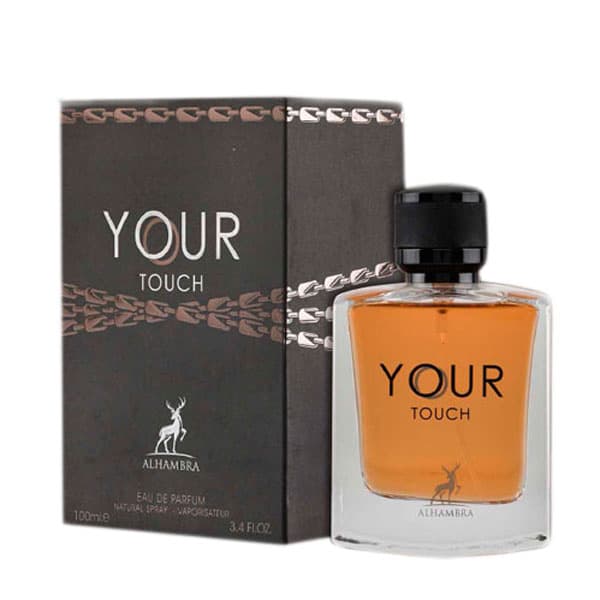 ادو پرفیوم مردانه الحمبرا Alhambra مدل Your Touch حجم 100 میلی لیتر — تصویر ۲
