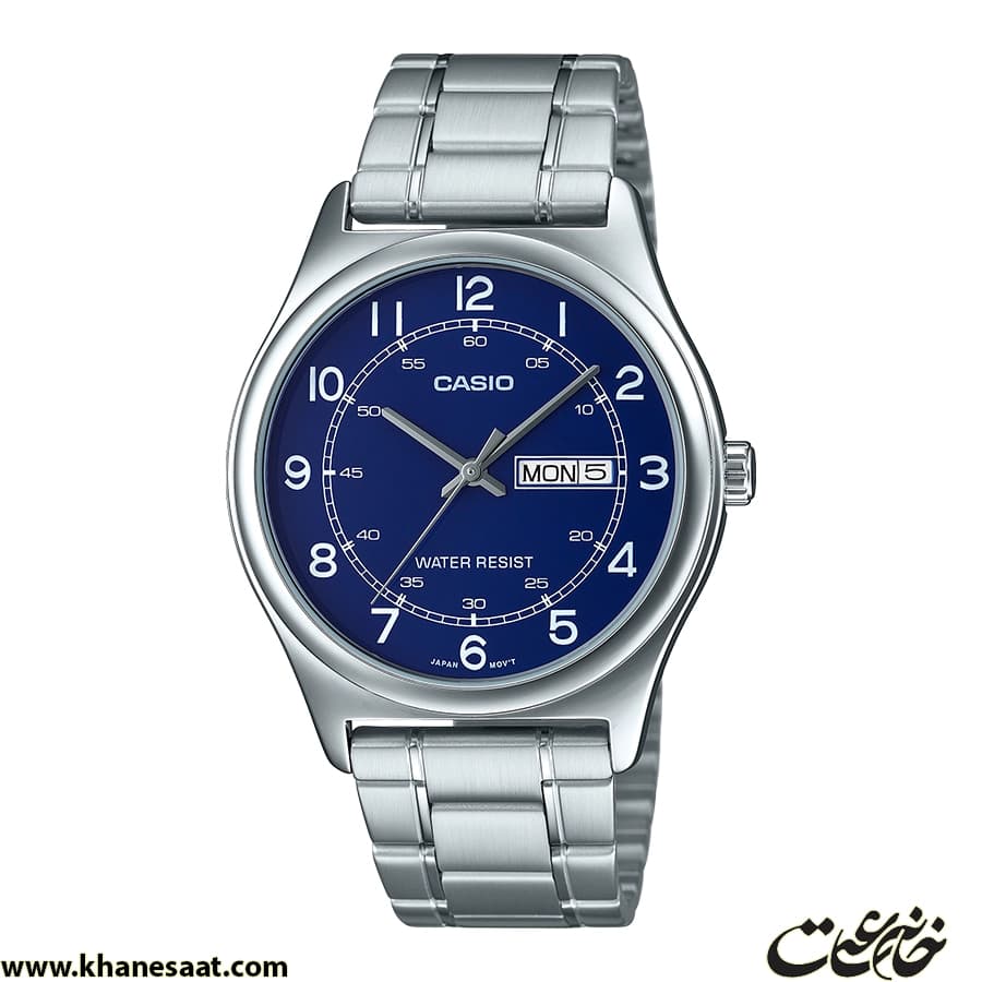 ساعت مچی مردانه کاسیو اصل مدل MTP-V006D-2B — تصویر ۱۱