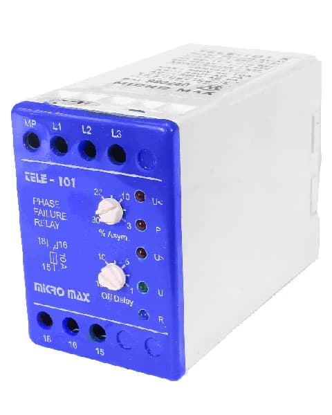 رله کنترل فاز میکرومکس مدل TELE-101-MAX