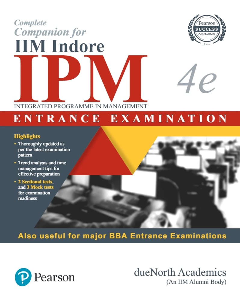 کتاب The Complete Companion for IIM Indore IPM, 4th Edition (همراه کامل آزمون IIM Indore IPM، ویرایش چهارم) نسخه انگلیسی PDF