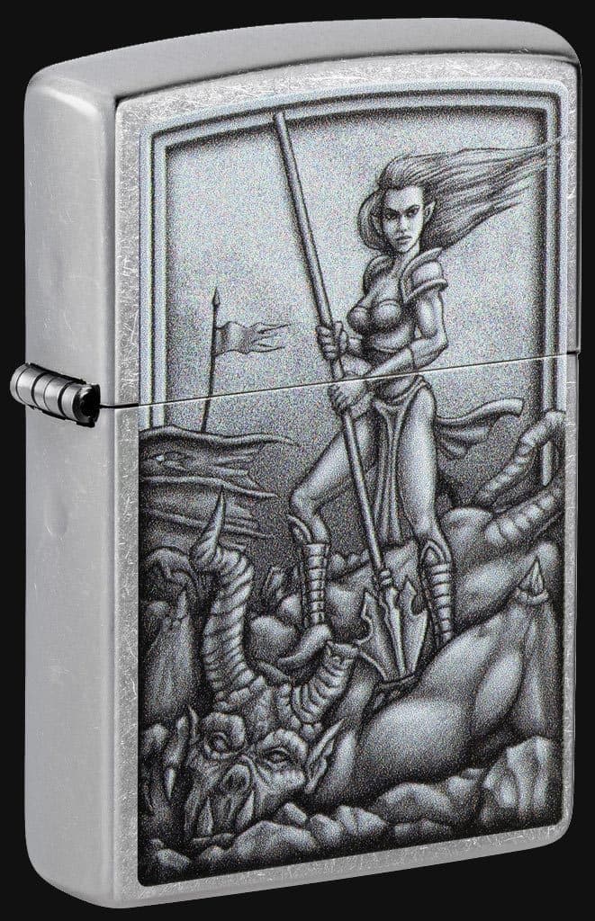 فندک زیپو مدل 48371 Medieval Mythological