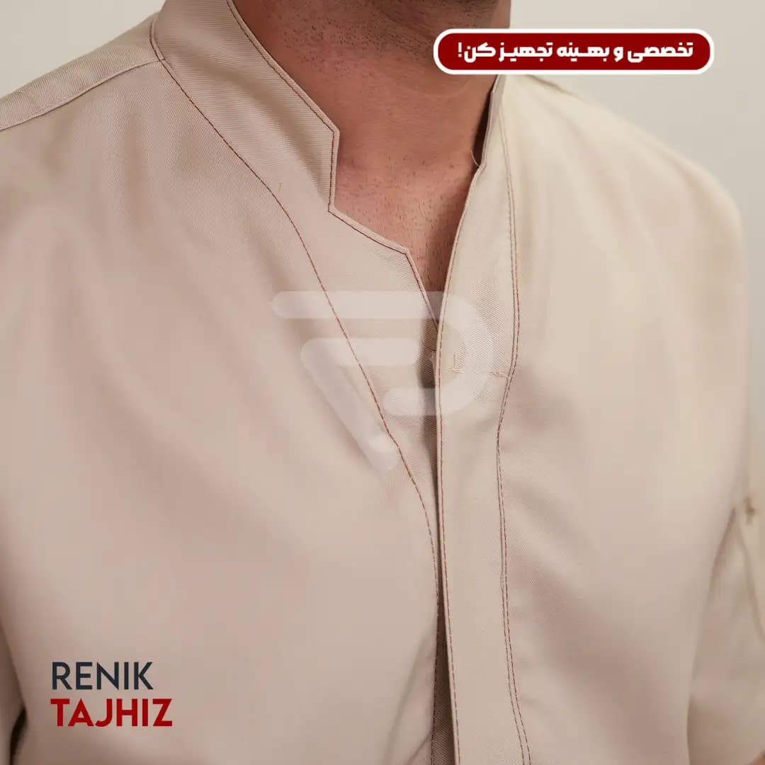 روپوش کرم روشن دکمه مخفی — تصویر ۲