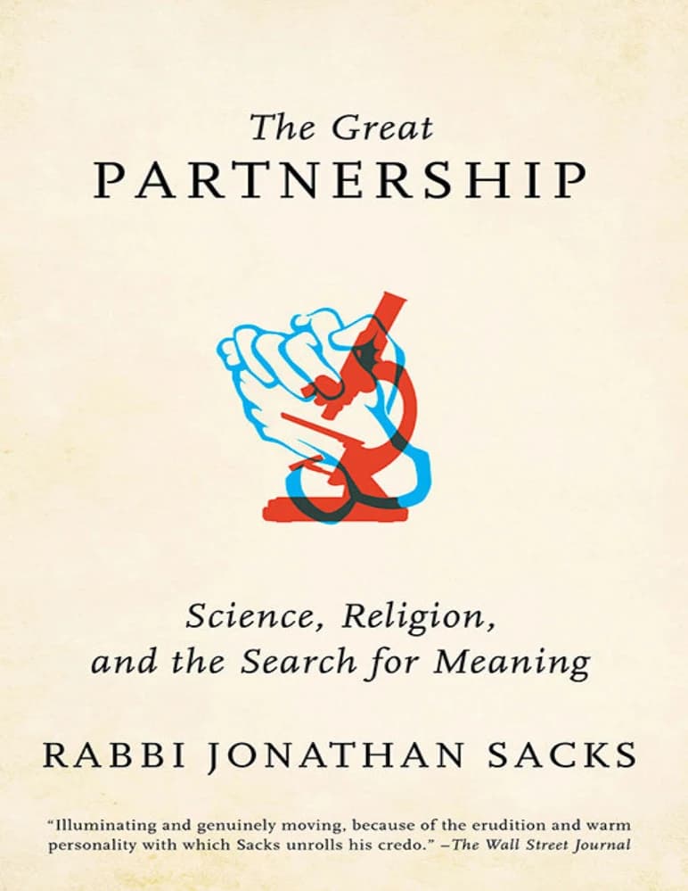 کتاب The Great Partnership: Science, Religion, and the Search for Meaning (همکاری بزرگ: علم، دین و جستجوی معنا) نسخه انگلیسی PDF | Jonathan Sacks
