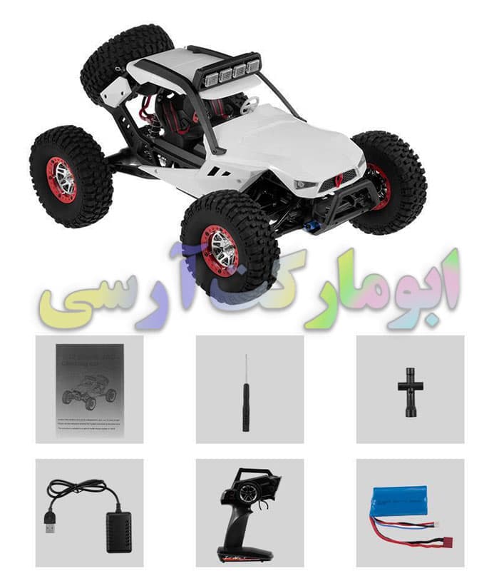 ماشین آفرود کنترلی شارژی بزرگ با 40 کیلومتر سرعت wltoys 12429