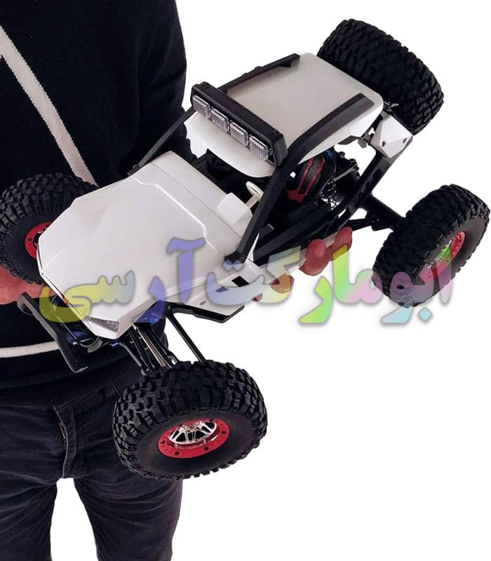 ماشین آفرود کنترلی شارژی بزرگ با 40 کیلومتر سرعت wltoys 12429 — تصویر ۵