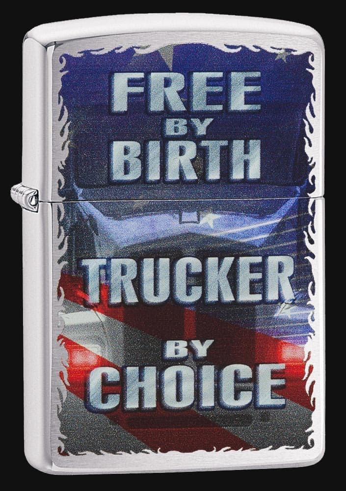 فندک زیپو مدل 29078 Free By Birth